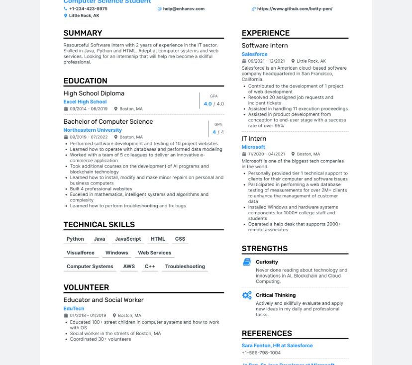 CV/RESUME